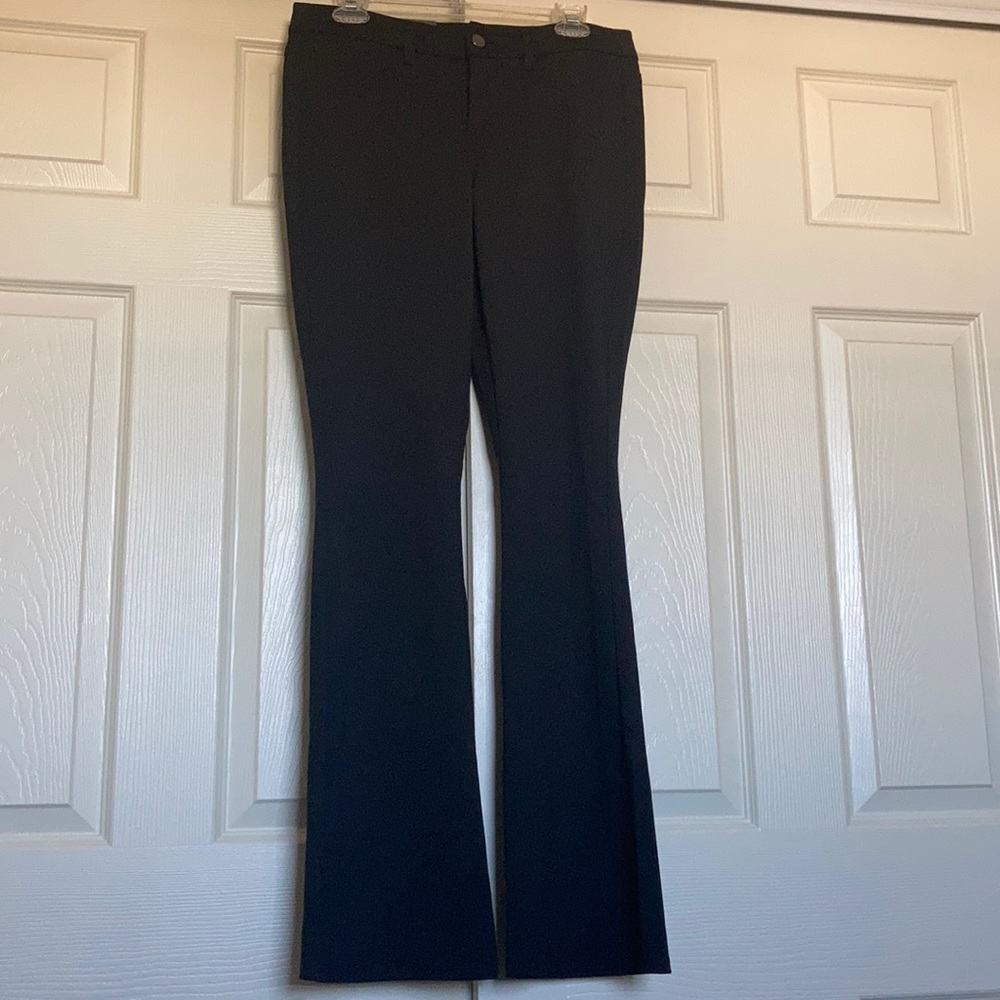 Mossimo Stretch Black Flare Pants
